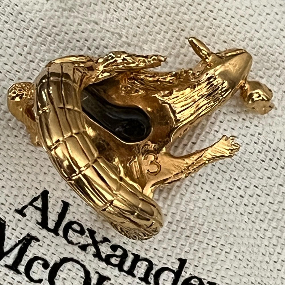 Alexander McQueen Salamander Ring - Picture 9 of 11